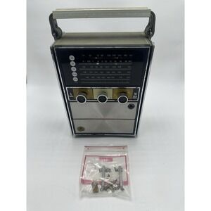 Viscount Model 1850 Radio 5 Bands 18 Solid State Untested Tinker Repair Special